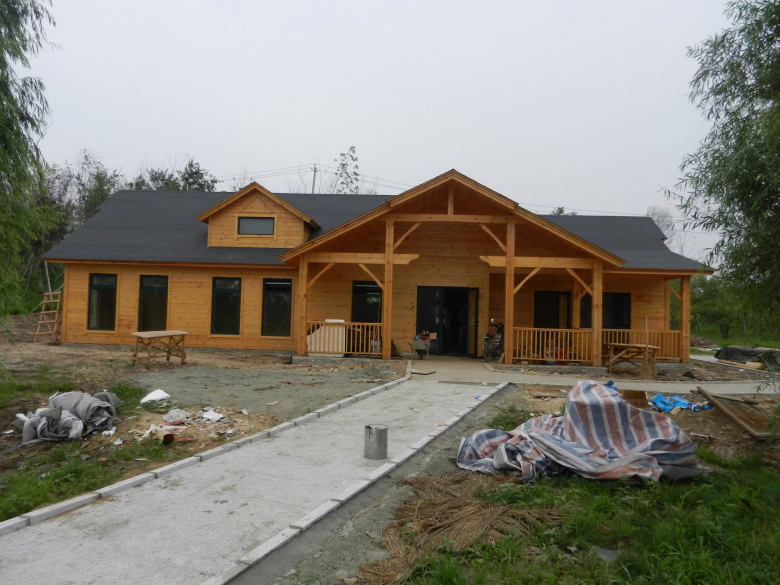 Wooden house